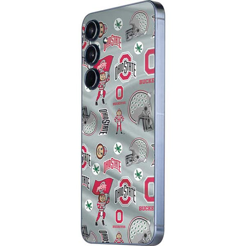 Ohio State University Pattern Galaxy A36 5G Skin